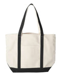 Liberty Bags Carmel Classic XL Cotton Canvas Resort Tote-1
