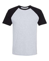 Next Level Men's Cotton Raglan T-Shirt-1