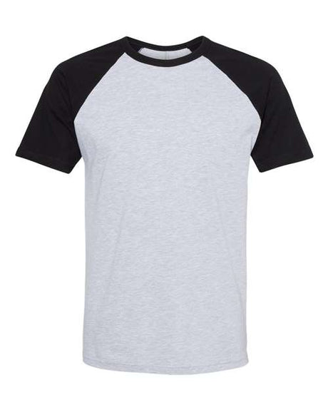 Next Level Men's Cotton Raglan T-Shirt-1