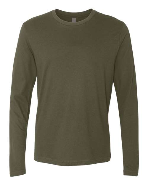 Next Level Men's Cotton Long Sleeve Tee. NL3601-1
