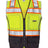 Kishigo Men's Premium Black Series Black Bottom Class 2 Vest-1