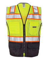 Kishigo Men's Premium Black Series Black Bottom Class 2 Vest-1