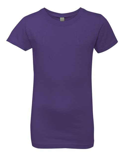 Next Level Girls’ Cotton Princess T-Shirt-1