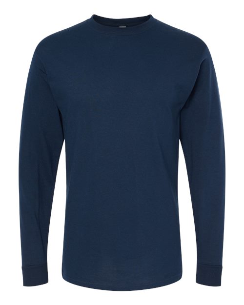 M&O Men's Gold Soft Touch Long Sleeve T-Shirt-1