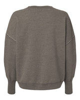 MV Sport Women's Sueded Fleece Crewneck Sweatshirt-2