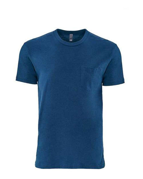 Next Level Apparel Men's   Cotton Pocket Tee-1