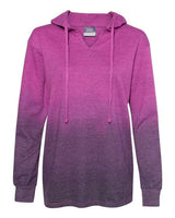 MV Sport Women's French Terry Ombré Hooded Sweatshirt-1