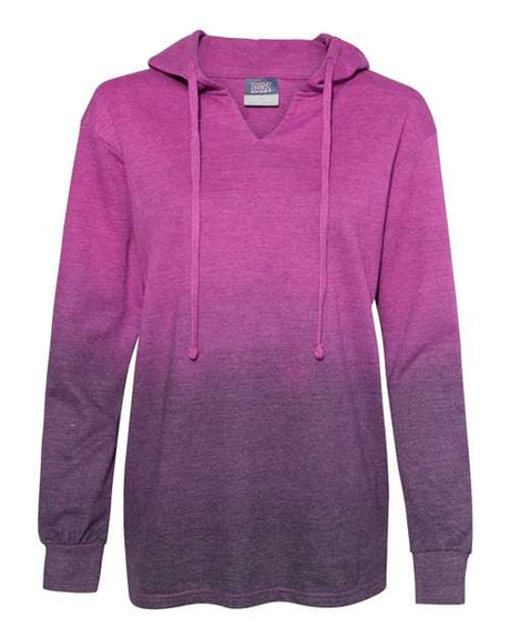 MV Sport Women's French Terry Ombré Hooded Sweatshirt-1