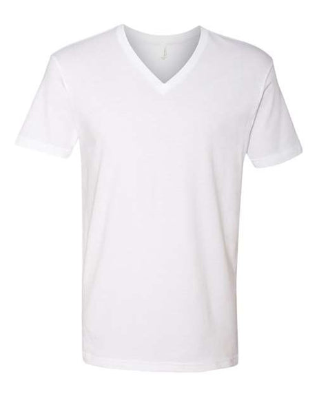 Next Level Men's Cotton V-Neck T-Shirt-1