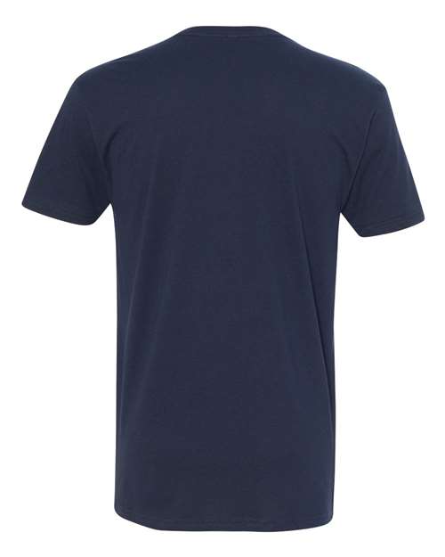 Next Level Men's Cotton V-Neck T-Shirt-3