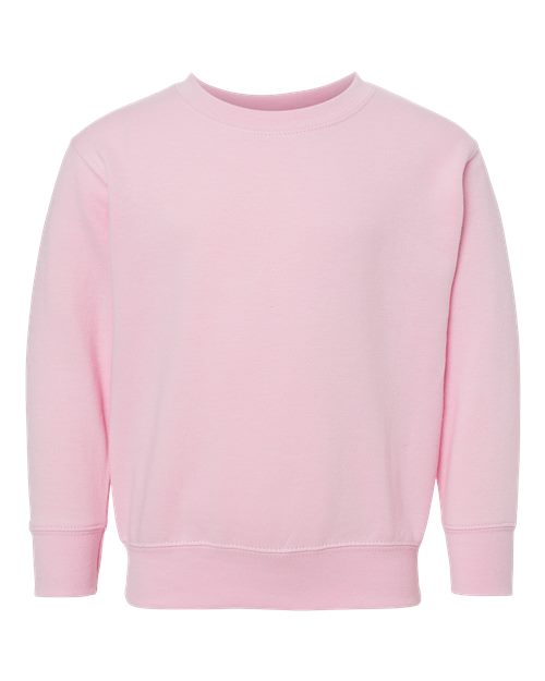 Rabbit Skins Toddler Fleece Crewneck Sweatshirt-1