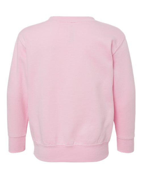 Rabbit Skins Toddler Fleece Crewneck Sweatshirt-2