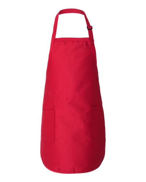 Q-Tees Full-Length Apron with Pockets-1