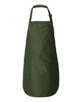 Q-Tees Full-Length Apron with Pockets-1