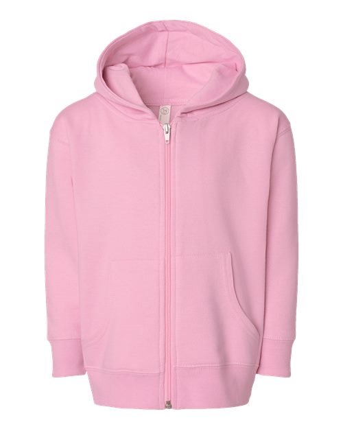 Rabbit Skins Toddler Full-Zip Fleece Hoodie Sweatshirt-1