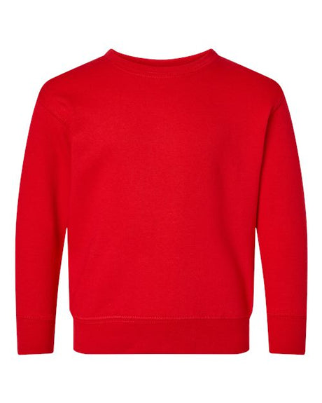 Rabbit Skins Toddler Fleece Crewneck Sweatshirt-1