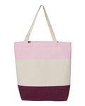 Q-Tees 11L Tri-Color Tote-1