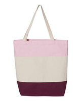 Q-Tees 11L Tri-Color Tote-2