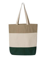 Q-Tees 11L Tri-Color Tote-2