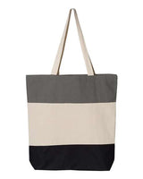 Q-Tees 11L Tri-Color Tote-1