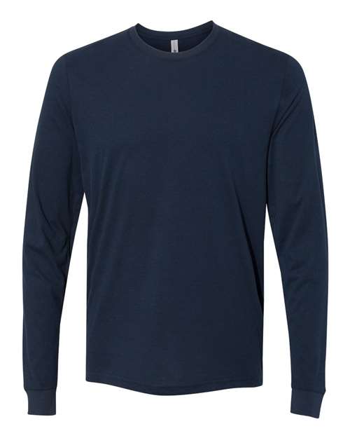 Next Level Men's Sueded Long Sleeve T-Shirt-1