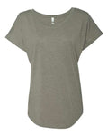 Next Level Women’s Triblend Dolman T-Shirt-1