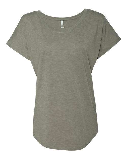 Next Level Women’s Triblend Dolman T-Shirt-1
