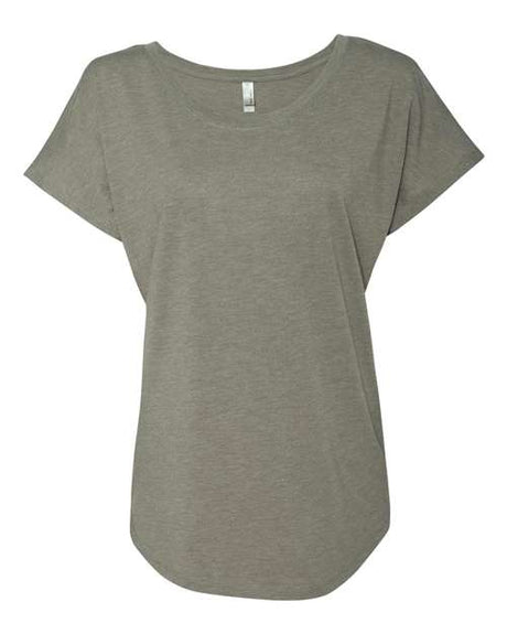 Next Level Women’s Triblend Dolman T-Shirt-1