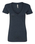 Next Level Women’s CVC Deep V-Neck T-Shirt-1