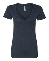 Next Level Women’s CVC Deep V-Neck T-Shirt-1