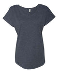 Next Level Women’s Triblend Dolman T-Shirt-1