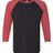 Next Level Men's Triblend Three-Quarter Raglan T-Shirt-1