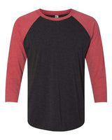 Next Level Men's Triblend Three-Quarter Raglan T-Shirt-1