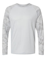 Paragon Men's Cayman Performance Camo Colorblocked Long Sleeve T-Shirt-1