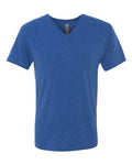 Next Level Men's Triblend V-Neck T-Shirt-1