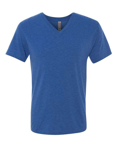 Next Level Men's Triblend V-Neck T-Shirt-1