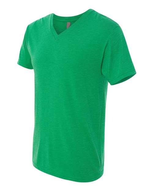 Next Level Men's Triblend V-Neck T-Shirt-2
