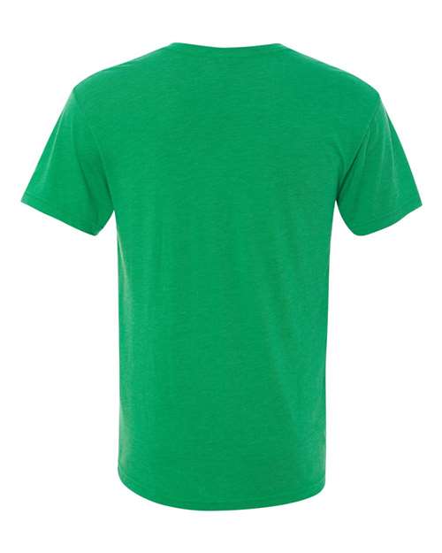 Next Level Men's Triblend V-Neck T-Shirt-3