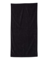 Q-Tees Velour Beach Towel-1