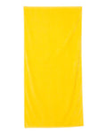 Q-Tees Velour Beach Towel-1