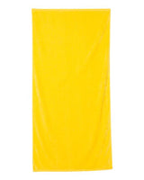 Q-Tees Velour Beach Towel-1