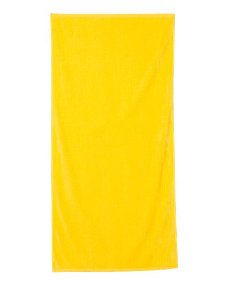 Q-Tees Velour Beach Towel-1