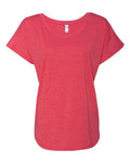 Next Level Women’s Triblend Dolman T-Shirt-1