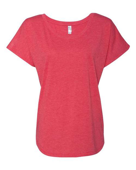 Next Level Women’s Triblend Dolman T-Shirt-1