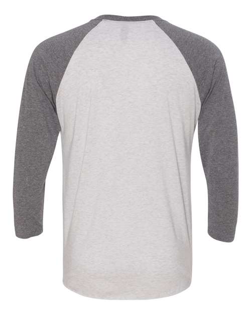 Next Level Men's Triblend Three-Quarter Raglan T-Shirt-3
