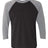 Next Level Men's Triblend Three-Quarter Raglan T-Shirt-1