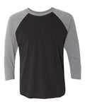 Next Level Men's Triblend Three-Quarter Raglan T-Shirt-1
