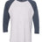 Next Level Men's Triblend Three-Quarter Raglan T-Shirt-1