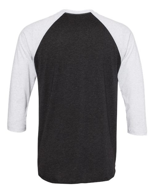 Next Level Men's Triblend Three-Quarter Raglan T-Shirt-2