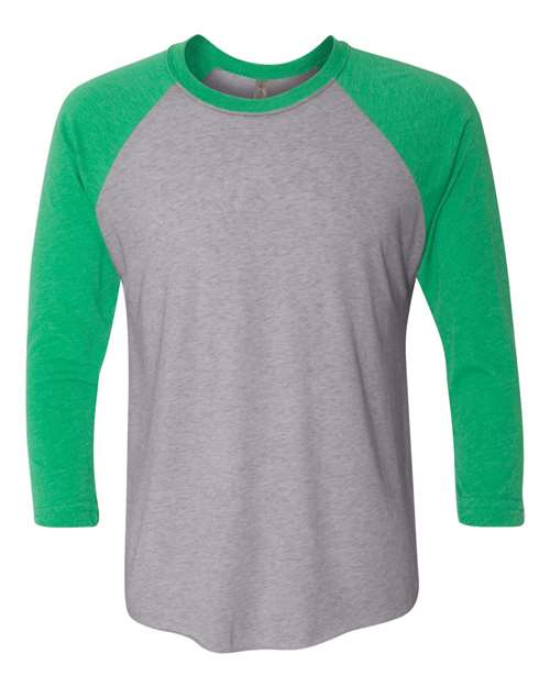 Next Level Men's Triblend Three-Quarter Raglan T-Shirt-1